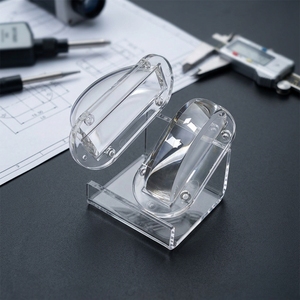 Lentille LED étanche IP66 en PMMA à 90 % de transmission, double lentille concave pour éclairage public, éclairage industriel et automobile - Product Image 6