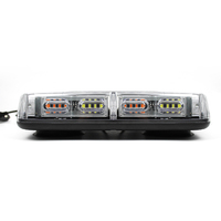 48 LED Dachleuchte LED-Blitzlichtleiste, Mini-Warnleuchte, Hochsichtbare Notfall-Sicherheitsleuchte für LKW Fahrzeug 12V-24V