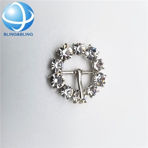 <span class=keywords><strong>Prix</strong></span> de gros, boucle réglable <span class=keywords><strong>en</strong></span> alliage métallique avec cristaux de strass, or et argent, pour chaussures de femmes, ceinture de taille, accessoire de chapeau - Product Image 5