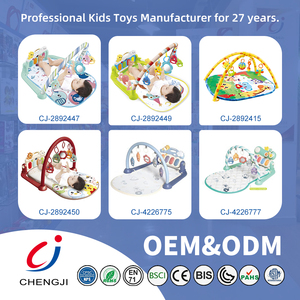 Chengji đa chức năng trẻ sơ sinh Đàn Piano chơi Mat phim hoạt hình đầy màu sắc chăn chơi Mat cho bé với hoạt động giáo dục - Product Image 6