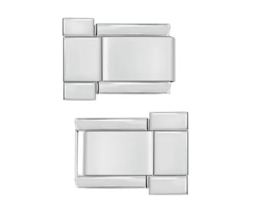 Plata Un par de conectores de 10 mm