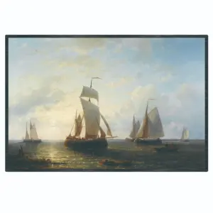 Wall Art Painting Canvas Painting Wall Art The Ship And Sea Leather Painting Living Room Decoration Art Wall Decor