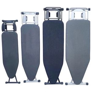 Planche à repasser pliable avec cadre en acier poli et housse en coton résistante à la chaleur pour la blanchisserie d'hôtel - Product Image 2