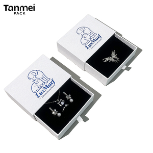 Caja de Joyería de Cartón con Cajón Deslizante de Papel Kraft, Empaque de Regalo para Collares, Anillos y Pulseras - Product Image 5
