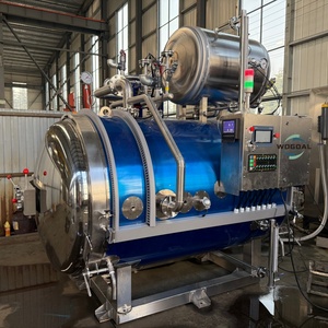Nuevo <span class=keywords><strong>Autoclave</strong></span> Horizontal Automático para Esterilización de Alimentos Enlatados y Frascos de Vidrio con Calentamiento a Vapor y Ahorro de Energía - Product Image 2