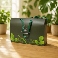 Ventes chaudes - Boîtes cadeaux personnalisées avec logo imprimé pour l'emballage alimentaire - Boîtes en carton blanc pliables et colorées avec ruban
