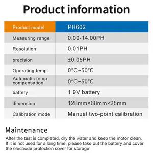 PH012-LCD Nouveautés Grand Écran Lcd Numérique Électronique Portable <span class=keywords><strong>Ph</strong></span> Sonde <span class=keywords><strong>Ph</strong></span> Mètre <span class=keywords><strong>Ph</strong></span> Testeur pour Laboratoire - Product Image 3