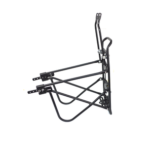 Portaequipajes trasero sólido duradero para bicicleta de montaña reforzado con estabilidad Portaequipajes versátil para evitar que los artículos se caigan - Product Image 3