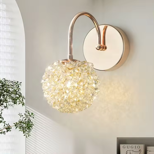 New Design Corridor Background Fancy Luxury High-end Medieval Crystal Wall Sconce <b>Light</b> Lamp <b>Living</b> <b>Room</b> - Product Image 2