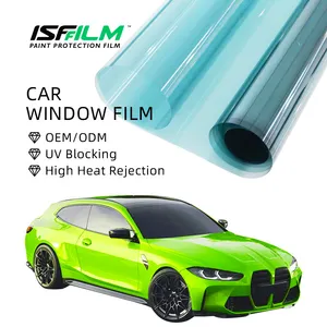 6% VLT auto tinta ceramica a prova di uv per auto isolamento solare pellicola per finestra isolamento termico auto colorate rotolo pieno tuv