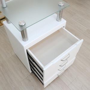 Beauty Multifunctional Salon <b>Trolley</b> With 4 Drawers Beauty <b>Trolley</b> Drawers With LED Lights Stool <b>Trolley</b> Furniture - Product Image 4