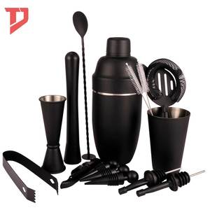 Mojito Shaker a <strong>Set</strong> of Professional bar Tools <strong>Cocktail</strong> <strong>Maker</strong> Drink Mix Shaker <strong>Set</strong> Matte Black <strong>Cocktail</strong> Shaker <strong>Set</strong> - Product Image 4
