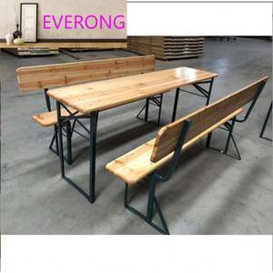 <span class=keywords><strong>En</strong></span> Oferta, Precio Económico, Asiento de Comedor para Pub, Muebles de Jardín para Exteriores, Juego de Mesa y Bancos Plegables y Portátiles para Cerveza al Aire Libre - Product Image 5