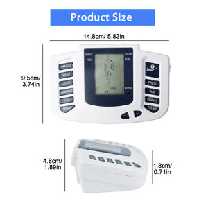 Pasokan pabrik Unit TENS mesin pemijat Nadi 10 mode pijat akupunktur Stimulator penghilang nyeri - Product Image 4