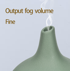 Nuevo Difusor de Aroma Ultrasónico de Cerámica Rústica de 400 ml, Humidificador de Aceites Esenciales USB para el Hogar, Elegante y de Sobremesa - Product Image 4
