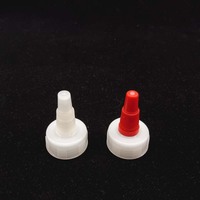 Tapa de boquilla puntiaguda de rosca de 28 mm para pegamento, tinta y productos capilares con control de flujo preciso y punta anticolmación