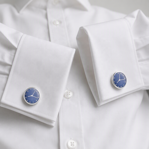 Boutons de manchette personnalisés OEM en laiton avec cadran métallique, logo gravé, cadeau pour marié et garçons d'honneur, <span class=keywords><strong>pince</strong></span> à <span class=keywords><strong>cravate</strong></span> pour costume d'affaires pour homme - Product Image 1