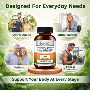 Offre Spéciale : Complément Antioxydant OEM Calcium Magnésium Zinc D3 pour le Système Immunitaire – 300 Comprimés de Calcium, Magnésium, Zinc et Vitamine D3 - Product Image 2