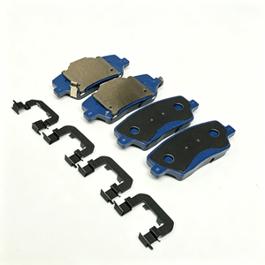Plaquettes de frein avant de haute qualité OEM 58101B1A00 pour Hyundai Grand i10 Xcent Kia Picanto Morning, kit de plaquettes de frein à disque en céramique - Product Image 1
