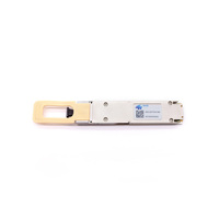 Modul Optik VCSEL Multimode YYGL 400G QSFP VR4 PAM4 850nm 50m untuk Interkoneksi Pusat Data, Cluster Komputasi AI, Garansi 2 Tahun