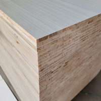 Panneau MDF à haute brillance mélamine résistante aux rayures panneau MDF à revêtement UV meubles suspendus coulissants