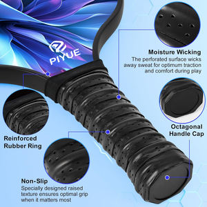 ชุดไม้พายพิกเกิลบอลแบบพกพาคุณภาพสูง แกนรังผึ้ง 2 ไม้ ทำจากไฟเบอร์กลาสทนทาน สินค้าขายดีจากโรงงานสำหรับความบันเทิง - Product Image 6