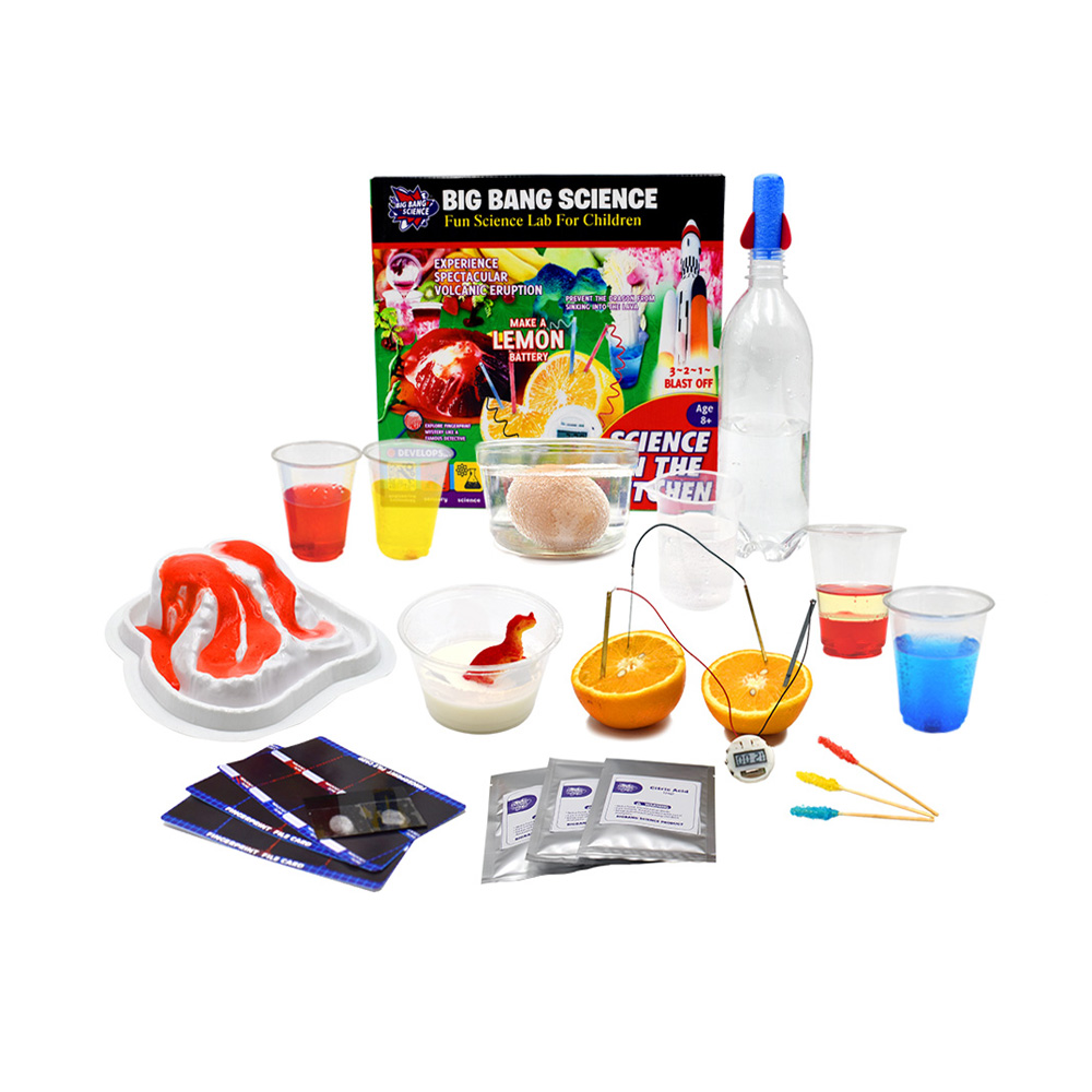 Химическая лаборатория STEM, образовательные научные эксперименты, игрушки для детей