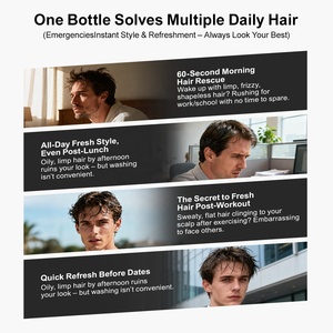 Wholesale Styling <b>Powder</b> Texturizing Fluffy Hair Volumizing Styling Hair <b>Powder</b> Private Label <b>Texture</b> <b>Powder</b> for Men - Product Image 6