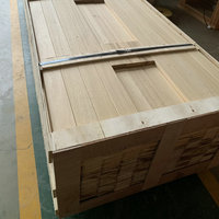 Balcon européen Chêne, pin, cèdre, épicéa, pruche Abachy Plafond en bois sans peinture Salle de sauna Bois massif Vente en gros