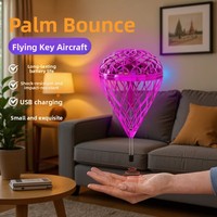 Flying Key Ball Hovercraft - Juguete Interactivo de Plástico Flotante, Rebotante, Rodante y Sonoro, Resistente a Impactos para Niños de 8 a 13 Años