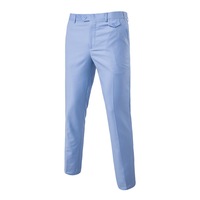 2021 Offre Spéciale Mens Costumes Pantalon D'affaires Formel Dernière Couleur Noire Robe Pantalon Homme grande Taille Pour les hommes