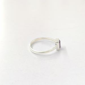 แหวนพลอยอเมทิสต์ เงินแท้ 925 แหวนพลอยทำมือ คอลเลคชั่นแหวนเงินคุณภาพ ราคาขายส่ง - Product Image 6