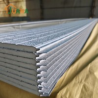 Panneau sandwich en PU pour isolation des murs extérieurs, pour façade de bâtiment résidentiel