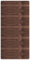 Contreplaqué Plaqué Noyer Américain 3,6 MM, Panneau MDF Plaqué Noyer Noir pour Habillage de Porte, Usage Hôtelier, Écologique