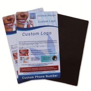 Promotion d'entreprise personnalisée : Aimants de réfrigérateur découpés sur mesure, design Art Déco, pour cadeaux d'entreprise promotionnels - Product Image 3