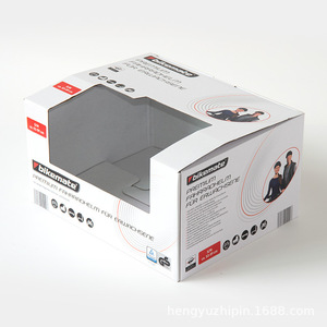 <span class=keywords><strong>Caja</strong></span> de embalaje de accesorios de <span class=keywords><strong>bicicleta</strong></span> reciclable personalizada con ventana de papel corrugado <span class=keywords><strong>caja</strong></span> de correo inferior de bloqueo automático - Product Image 1