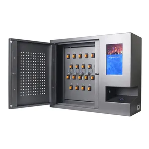 Landwell-caja de seguridad para llaves, caja de seguridad con combinación de metal montada en la pared