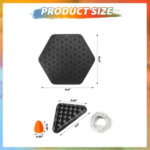 Juego de Mesa Multijugador de Triángulos Enlazados, Rompecabezas de Plástico para Niños y Adolescentes, Entrena el Pensamiento y la Competencia - Product Image 5