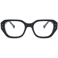 Monture de lunettes rectangulaire rétro Elan Optical YB6020, nouveau design, pour femme, monture intégrale en acétate, lunettes optiques, stock disponible