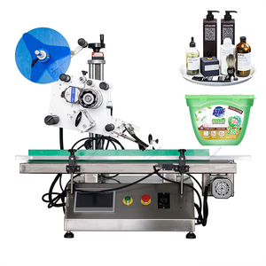 Warranty Quality <b>Table</b> Place Cosmetic Bottle Label Machine Semi Auto Bottle Labeling Sticker Equipment - Product Image 6