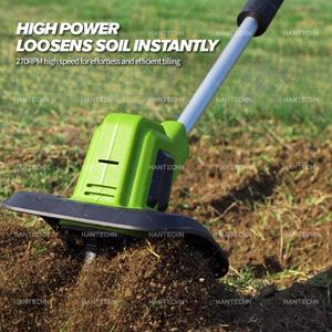 Hantechn 18V Mini Outil de Jardinage Multifonction en Métal, Motoculteur et <span class=keywords><strong>Scarificateur</strong></span> Sans Fil - Product Image 5