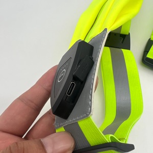 USB Charging Adjustable Bicycle Waist Bag Safety Reflective LED Running Cycling Night Warning Lamp for Sports Fishing - Product Image 4