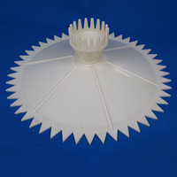 Aérateur à dispersion haute performance 500 mm en PP/PVC pour le traitement des eaux usées et les fosses d'oxydation