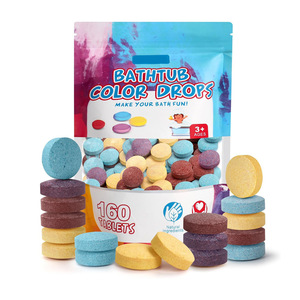 Direkt vom Hersteller: Farbige Badesalze (Meersalz) als Brausetabletten, schnell auflösend, feuchtigkeitsspendend, in verschiedenen Farben - Product Image 2