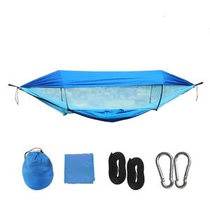 Nouvelle arrivée Camping Durable Nylon Hamac avec Moustiquaires <span class=keywords><strong>Rainfly</strong></span> Auvent pour Voyage En Plein Air Randonnée Aventures <span class=keywords><strong>Rainfly</strong></span> - Product Image 4