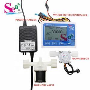 Pengontrol Kuantitatif ZJ-LCD-<span class=keywords><strong>M</strong></span> Meter+Sensor Aliran Tabung 1/4 + Katup + Catu Daya untuk Pengukuran Cairan Air - Product Image 6