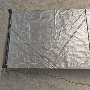 Lit simple pliant 1,2 m pour adulte, lit de sieste domestique, simple, avec plateau rigide, pliable, utilisation temporaire - Product Image 3