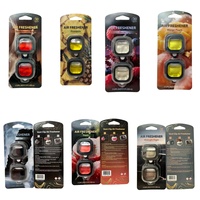 Diffuseur de parfum liquide pour voiture, 2 packs, saveur personnalisée, clip de ventilation, parfum longue durée, désodorisant moderne, vente en gros OEM