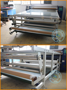 Automatic New Sublimation Rotary Fabric Table Cloth Lanyard <b>Label</b> Film Roller Heat Press <b>Machine</b> - Product Image 2