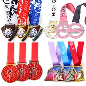 Medalla de Metal Personalizada con Logotipo, Medalla de Baile con Efecto Brillante, Medalla de Premio para Patinaje Artístico, Gimnasia Latina y Carnaval - Product Image 6
